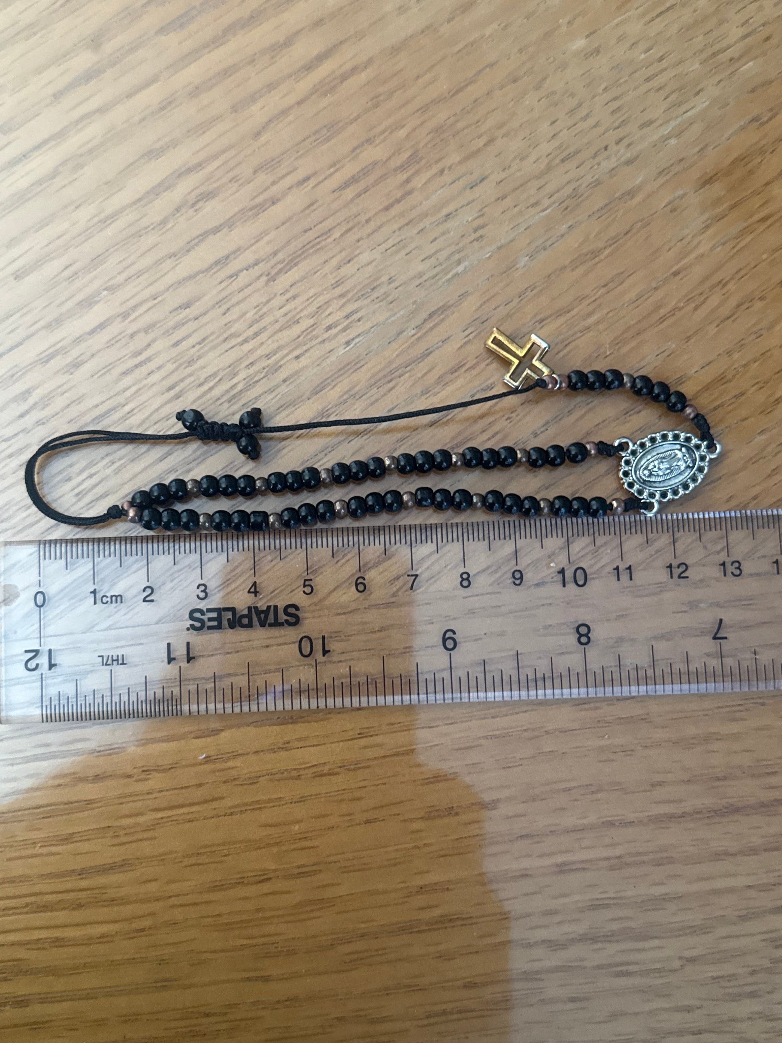 Size of Rosary bracelet